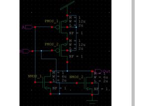 2-3-4輸入或非門集成電路工藝與版圖設(shè)計(jì)的詳細(xì)說(shuō)明